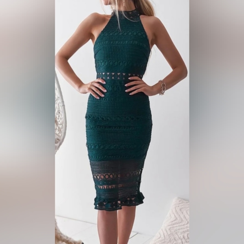 Hunter Green dress